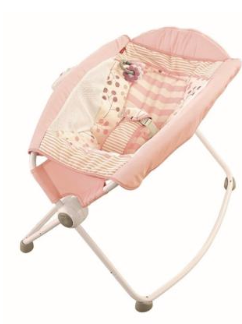 Baby stomach cheap sleeper rocker